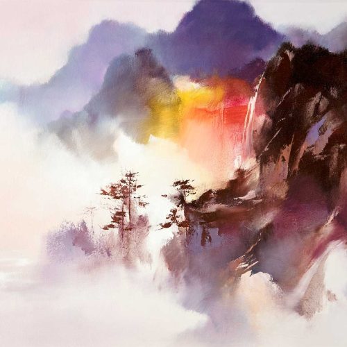 山中美景