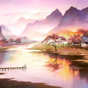 Awakening Spring(20”x45”)