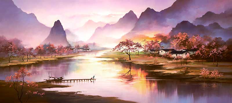Awakening Spring(20”x45”)