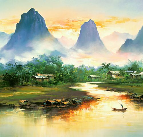 Harmony With Nature(31”x50”)