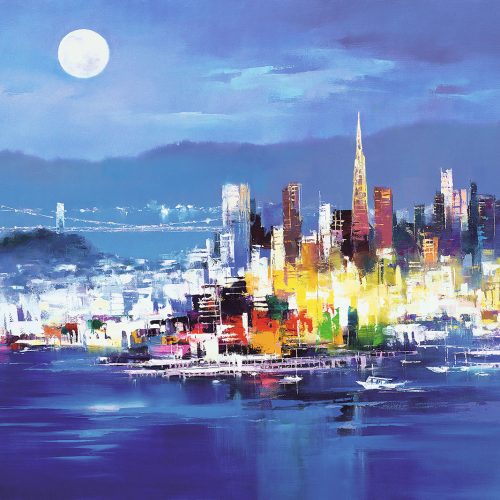 旧金山夜色