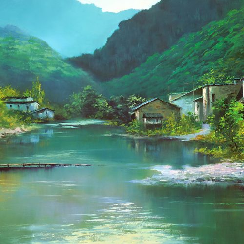 春（三联幅）
