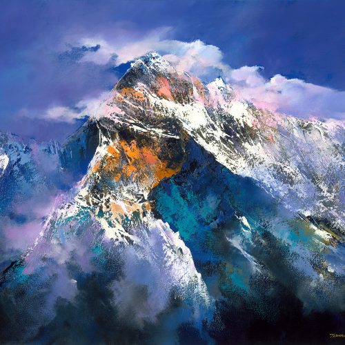 Mountain Over The Clouds