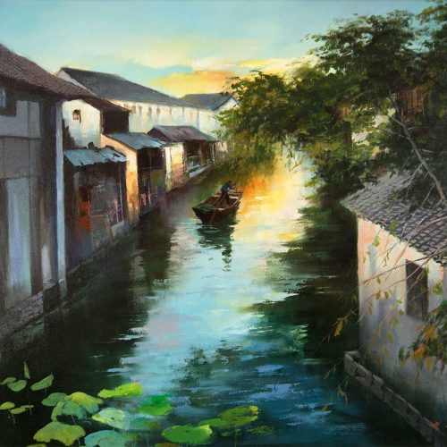 夏日水乡
